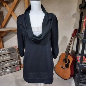 Womans black top Size L